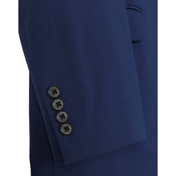 DKNY Men's Modern-Fit Stretch Suit Jacket Blue Solid 40L NWT - Picture 5 of 7